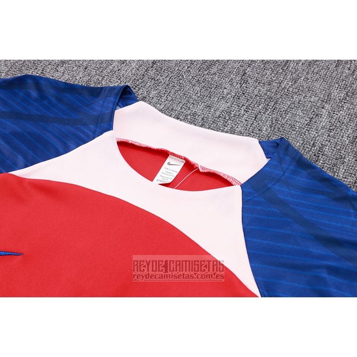 Chandal del Atletico Madrid Manga Corta 2023-2024 Rojo - Pantalon Corto